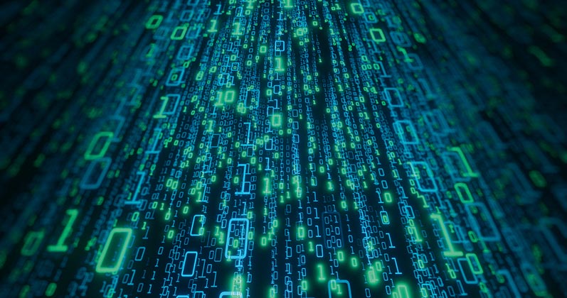 Digitale Darstellung von Nullen und Einsern