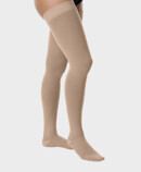 Juzo Basic thigh stockings in Almond