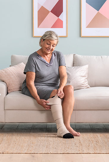 Juzo Compression Wrap combiné