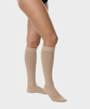 Juzo Basic below-knee stockings in Almond