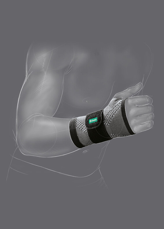 JuzoFlex Manu Xtra Handgelenkbandage Zeichnung der JuzoFlex Manu Xtra Handgelenkbandage